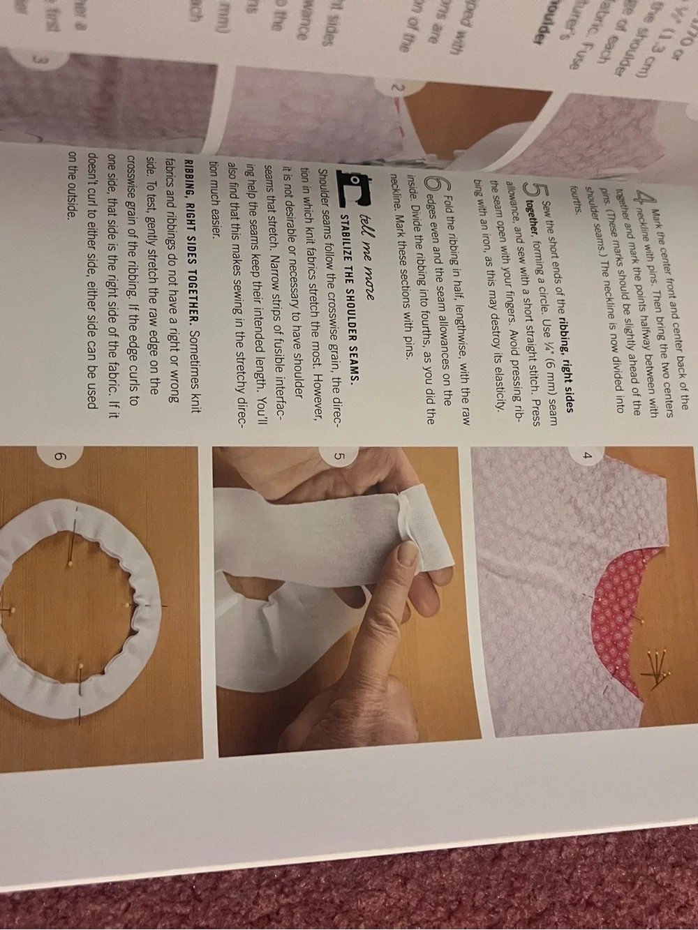 Beginners sewing guide book